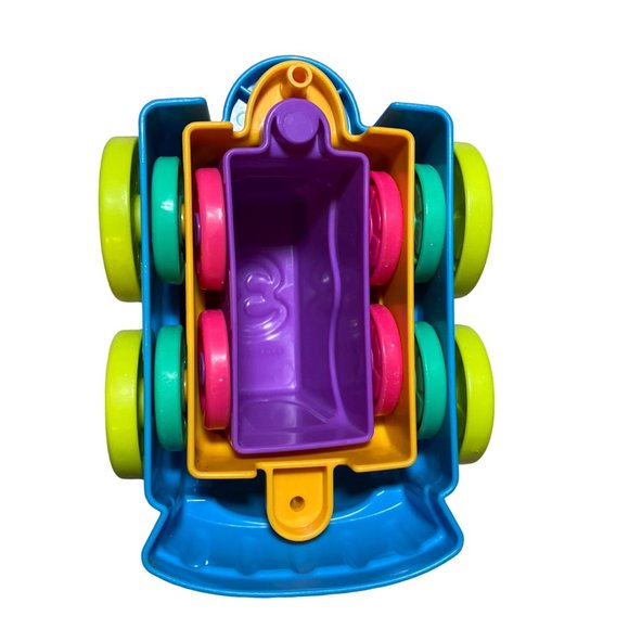 Fisher Price Mattel Stack and Roll Choo Choo Stackable Nesting Toddler Toy Train - Picture 11 of 11